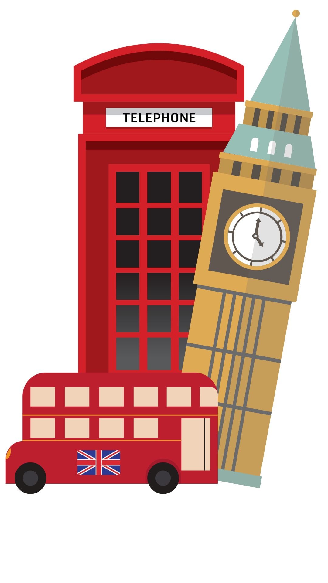 Ikony Londynu - Big Ben, budka telefoniczna, matura z angielskiego